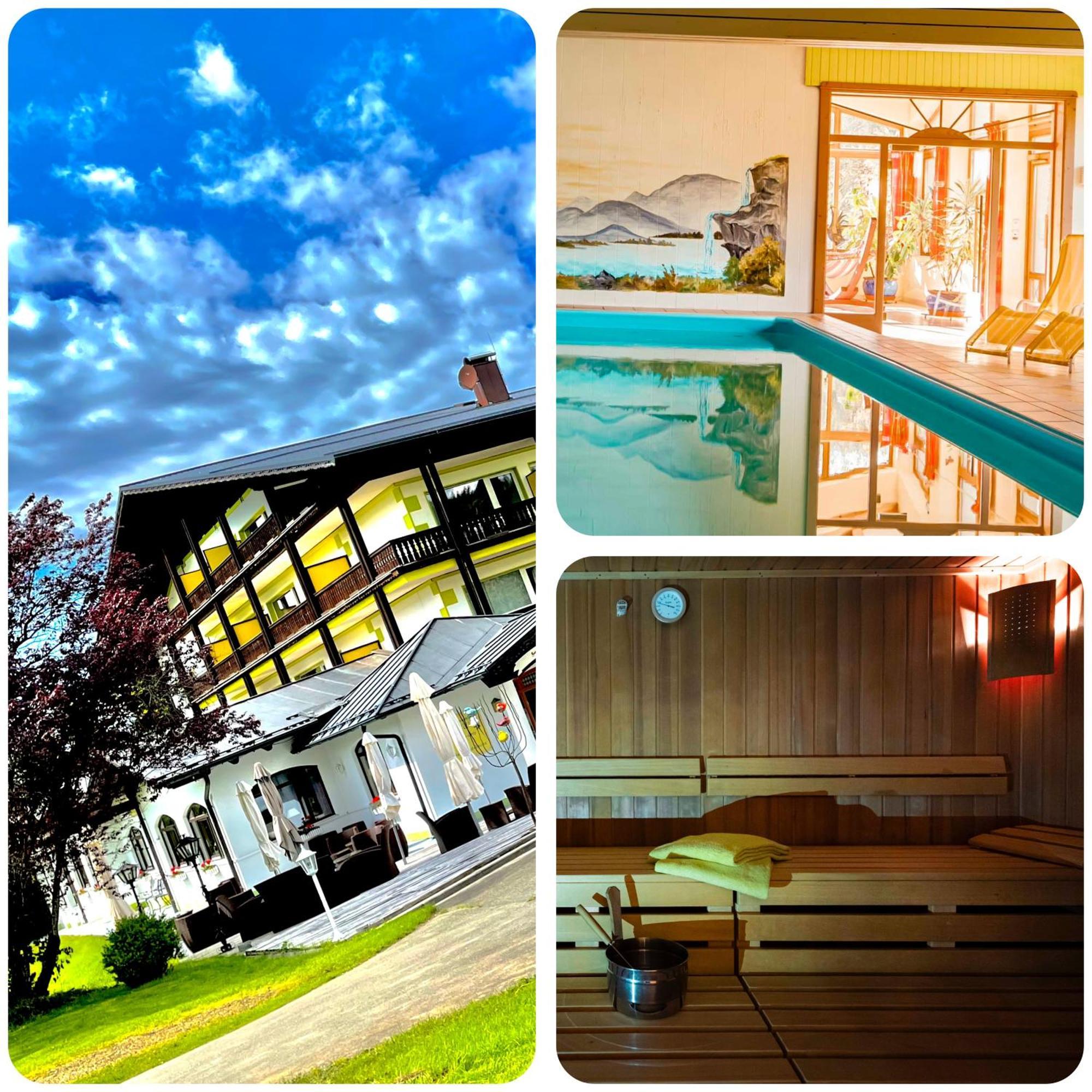 Landhotel Gruenwies -Bonsai-Wellness Garni (Adults Only) Lohberg Dış mekan fotoğraf